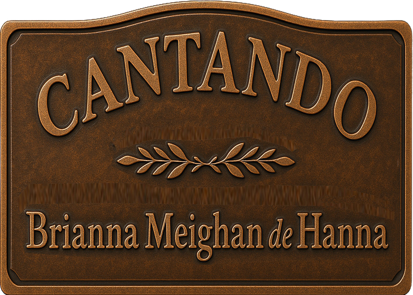 Natuross Horse Stall Name Plate