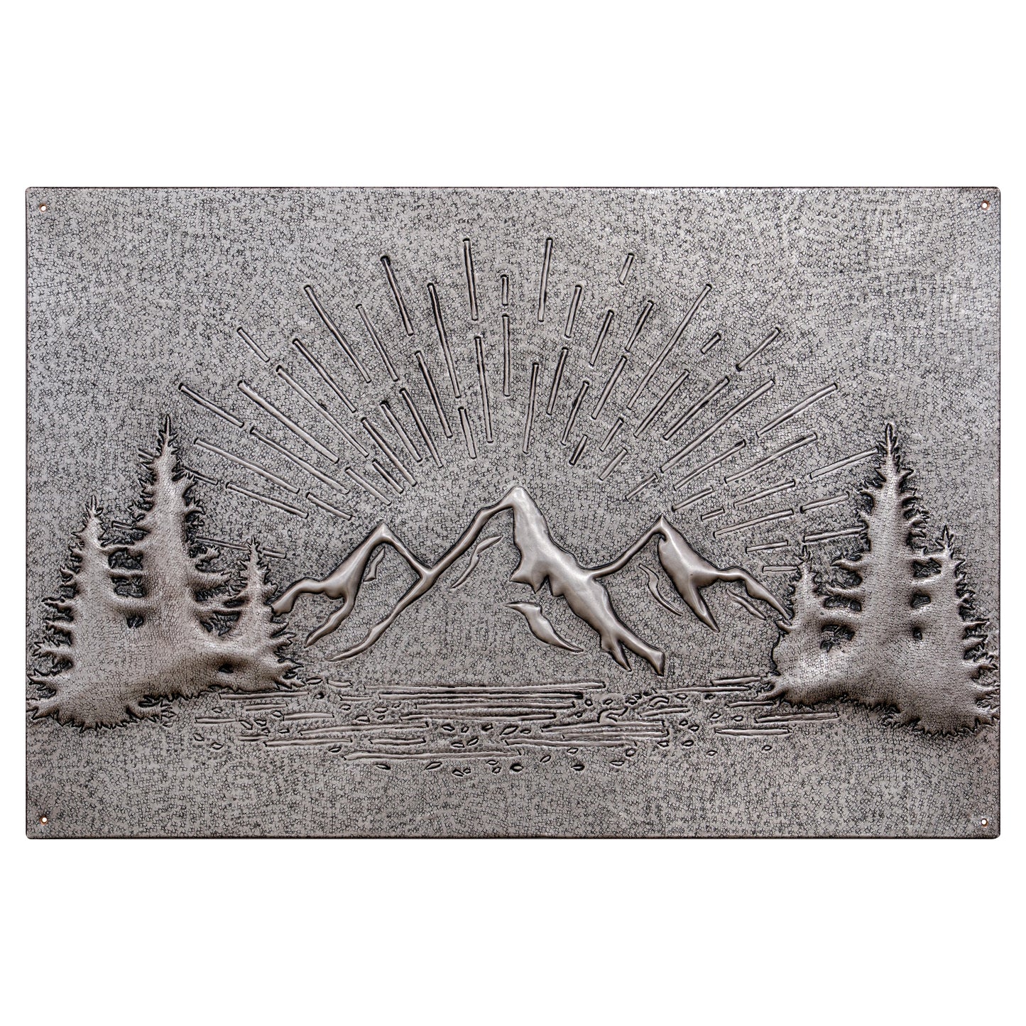 Gray Mountain Sunrise Copper Backsplash