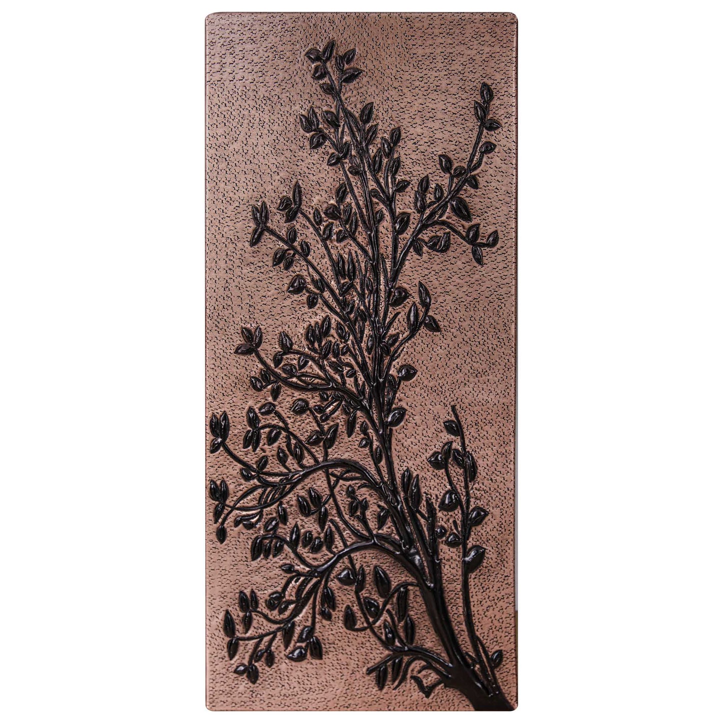 Copper & Black Tree Branches Backsplash | Bold Handmade Copper Kitchen Backsplash Panel - Natuross