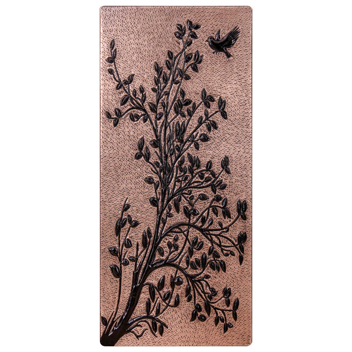 Copper & Black Tree Branches Backsplash | Bold Handmade Copper Kitchen Backsplash Panel - Natuross