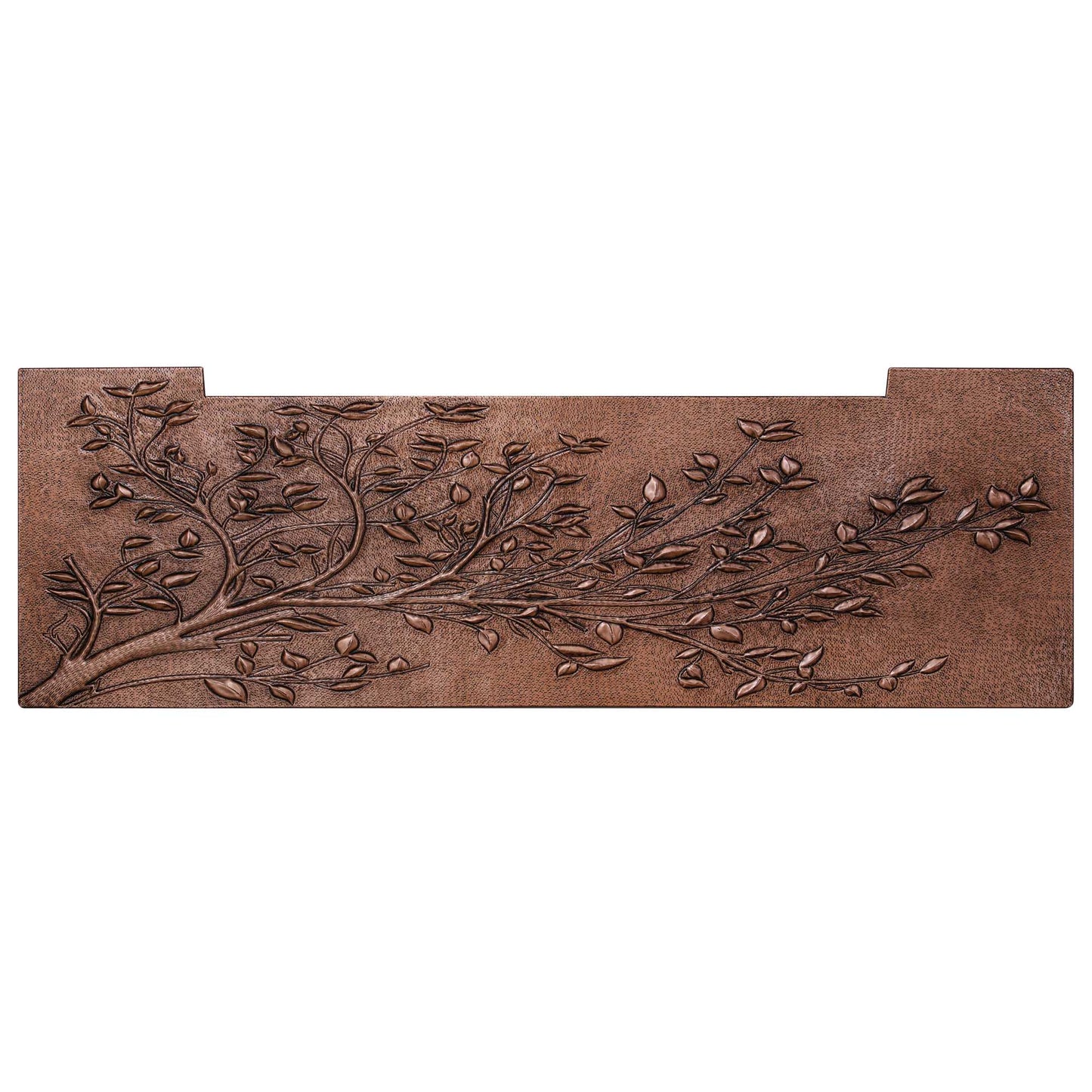 Copper Tree Branches Backsplash | Handmade Rustic Copper Kitchen Wall Art - Natuross