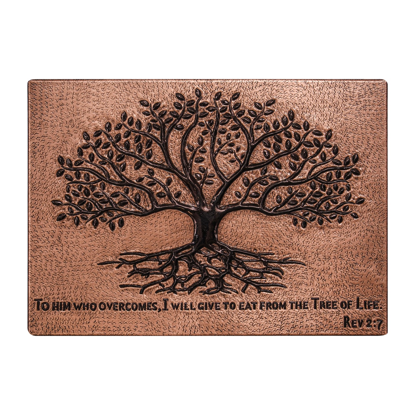 Copper & Black Tree With Roots Backsplash | Handmade Bold Copper Kitchen Backsplash Panel - Natuross
