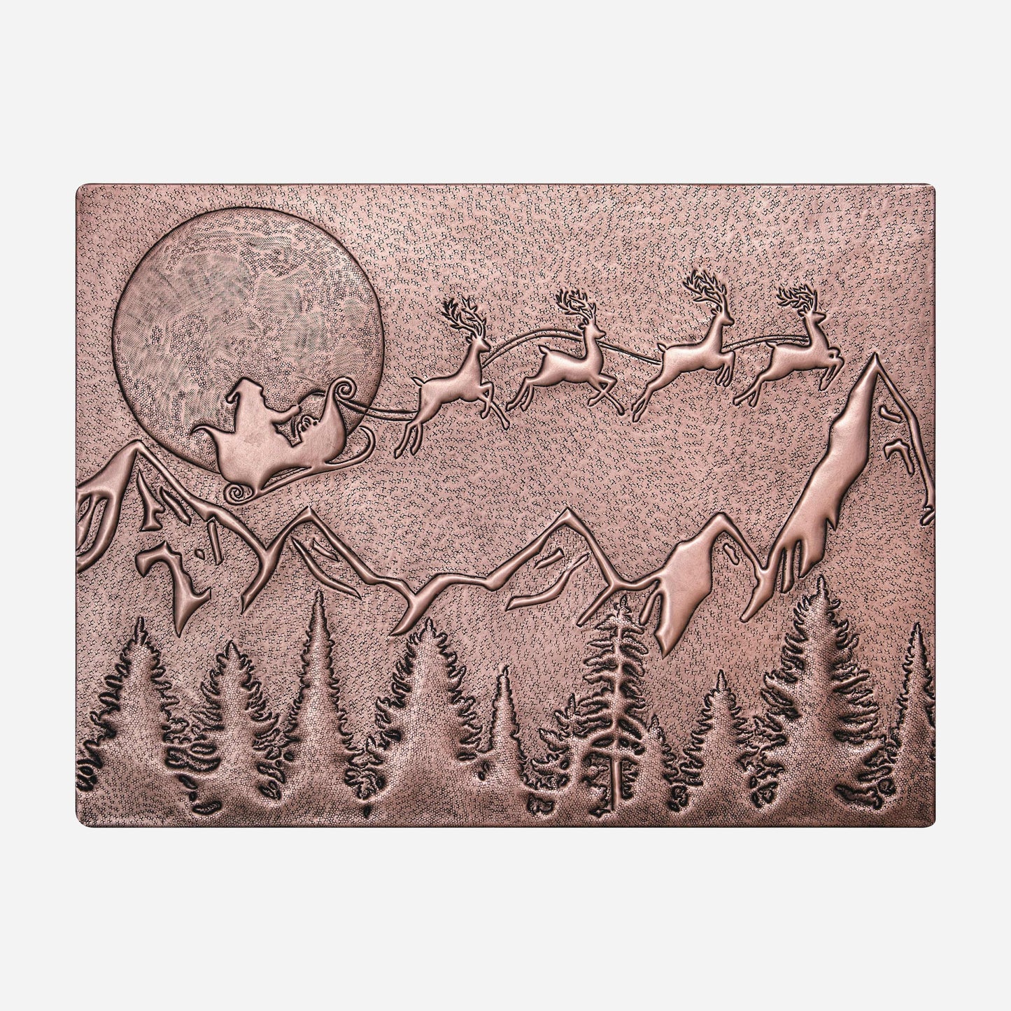 Santa Claus Scene Backsplash Tile