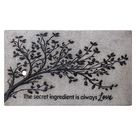 Gray & Black Copper Tree Branches Backsplash | Modern Copper Kitchen Backsplash Panel - Natuross
