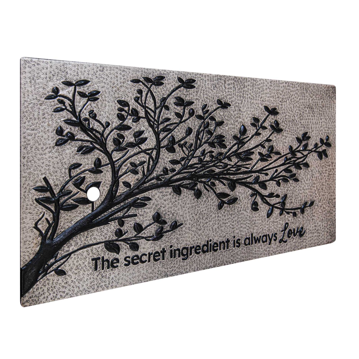 Gray & Black Copper Tree Branches Backsplash | Modern Copper Kitchen Backsplash Panel - Natuross