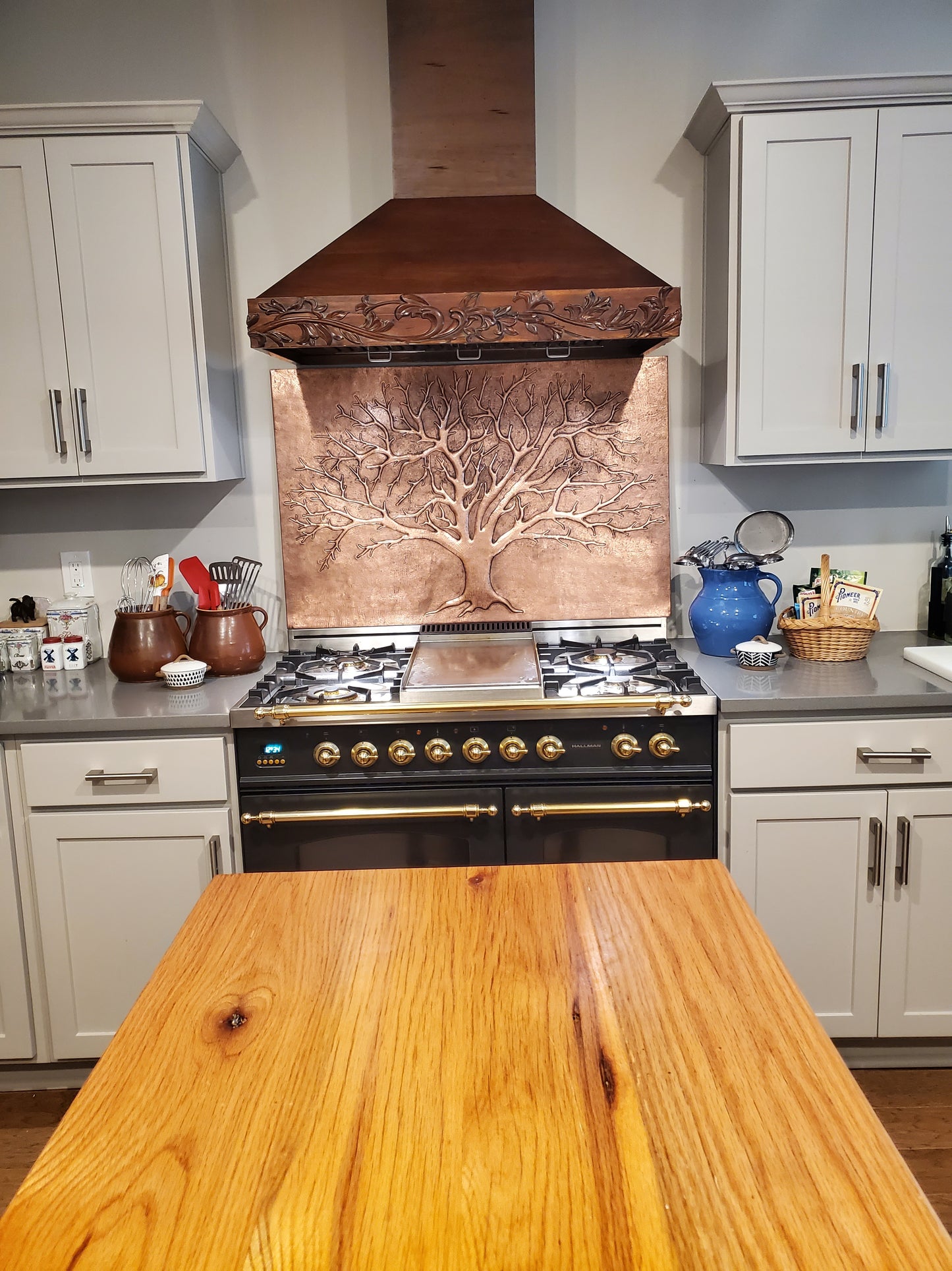 Eternal Tree Copper Backsplash - Natuross