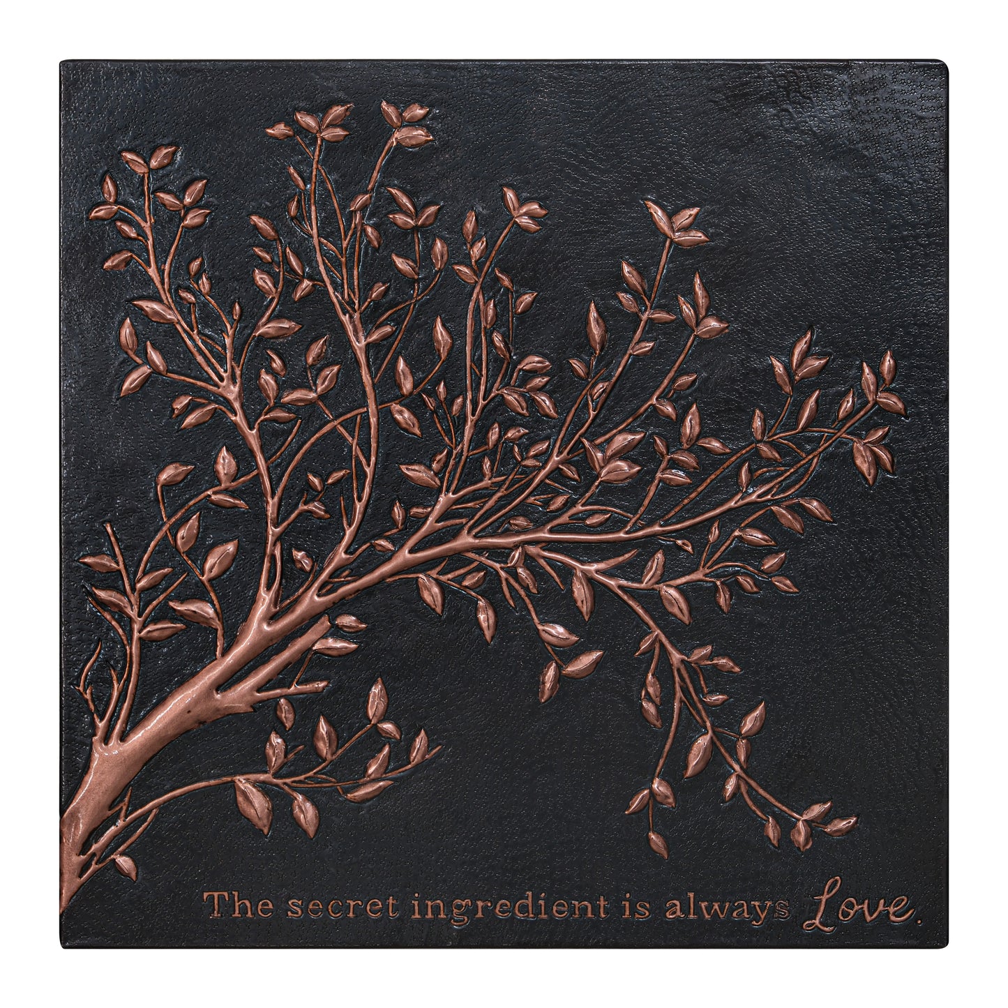 Black Tree Branches Copper Backsplash | Luxury Handmade Modern Copper Kitchen Wall Art - Natuross
