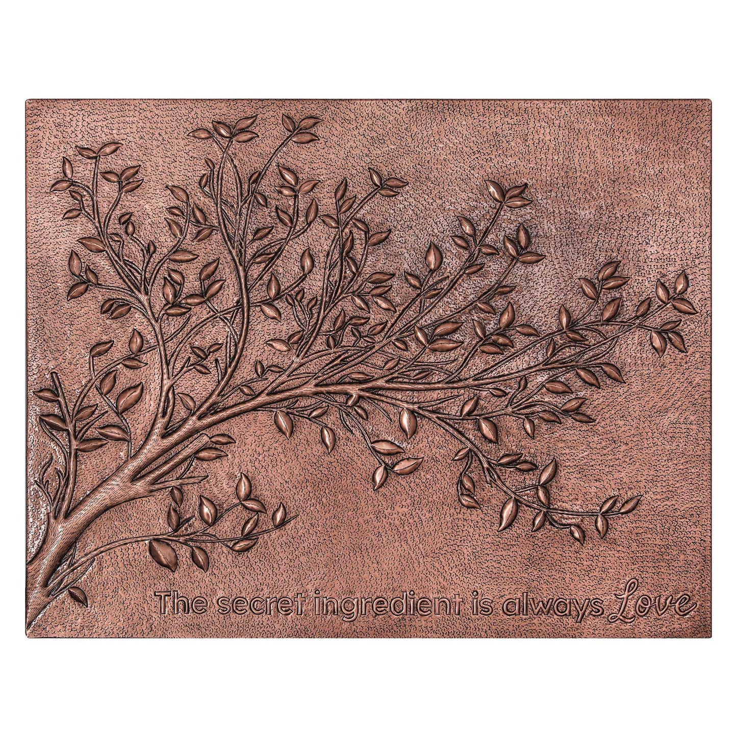 Copper Tree Branches Backsplash | Handmade Rustic Copper Kitchen Wall Art - Natuross
