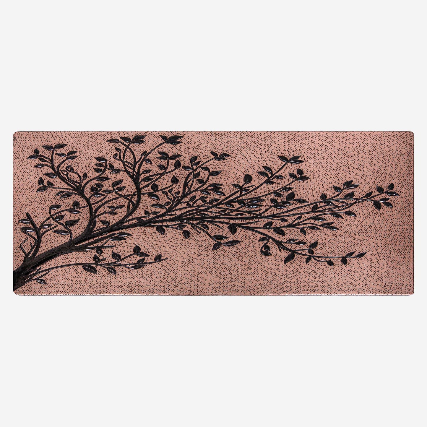 Copper & Black Tree Branches Backsplash | Bold Handmade Copper Kitchen Backsplash Panel - Natuross