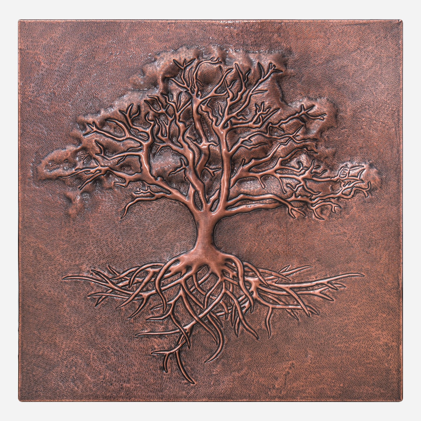 Tree with Roots Copper Kitchen Backsplash - Natuross