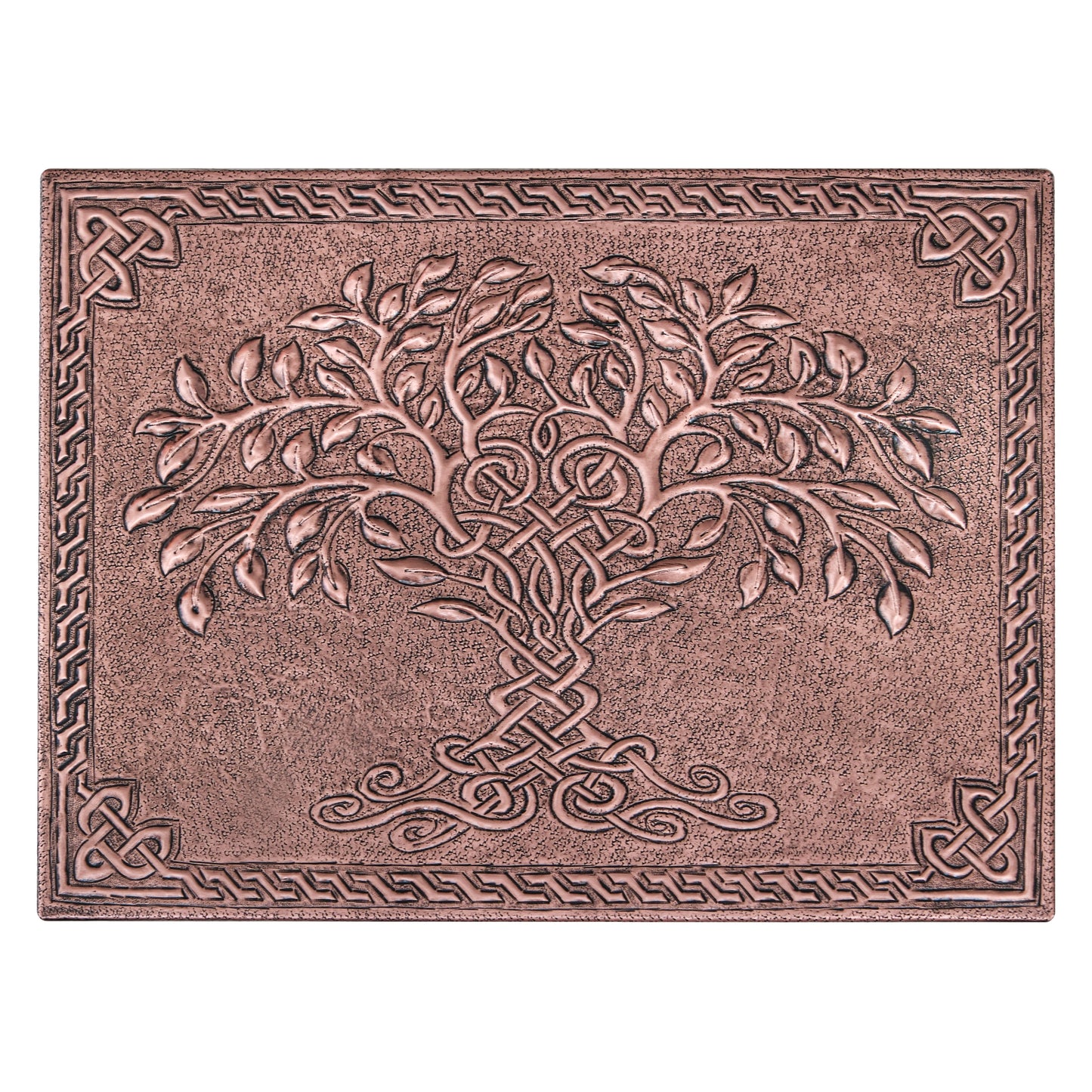Copper Tree of Life Backsplash | Handmade Copper Kitchen Wall Art