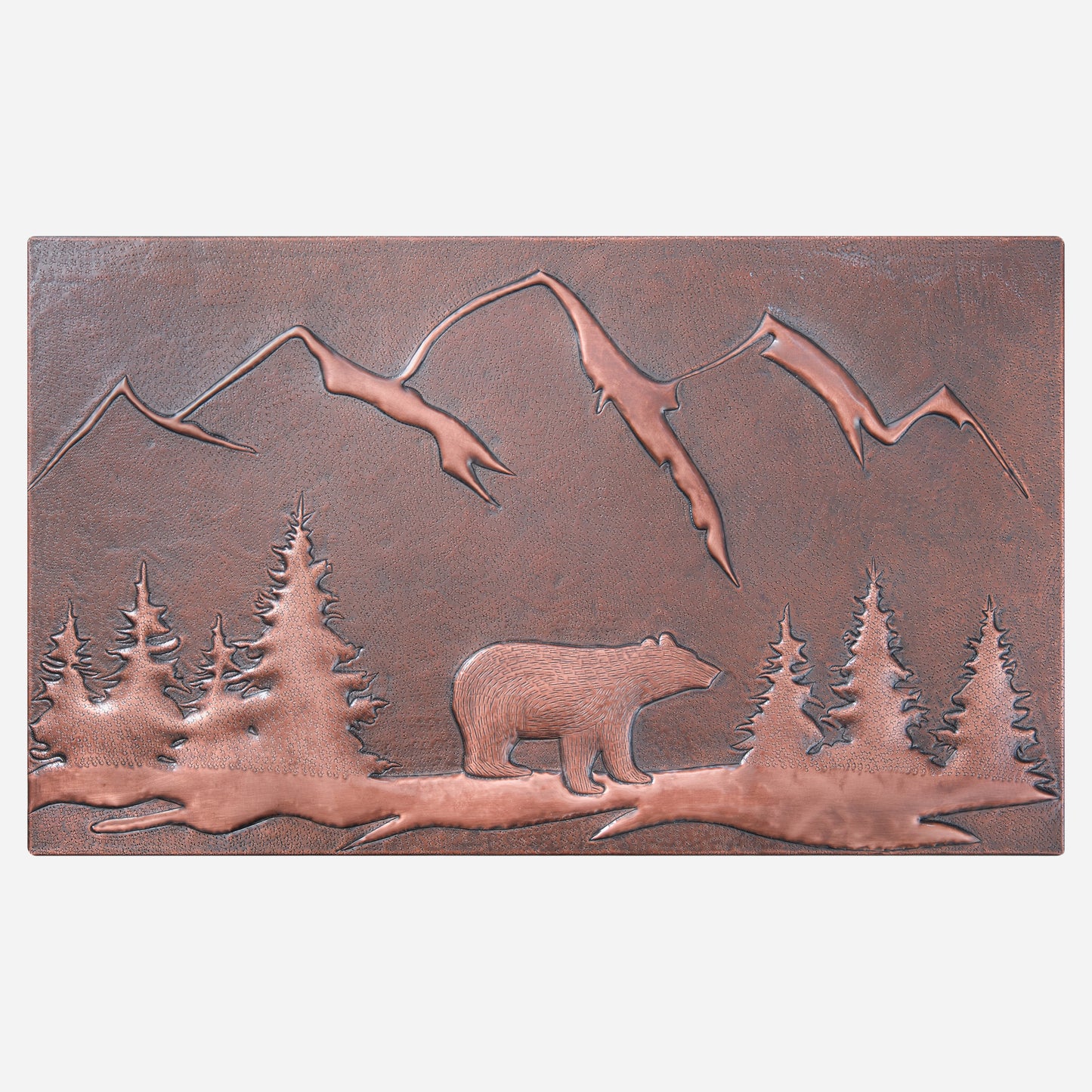 Brown Bear Copper Backsplash