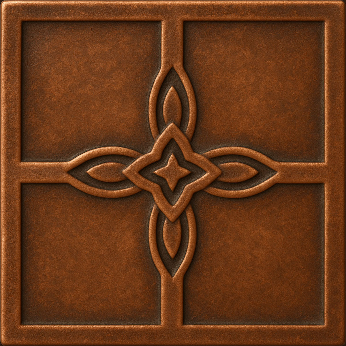 4x4 Copper Backsplash Tile | Handmade Kitchen Tiles - Natuross