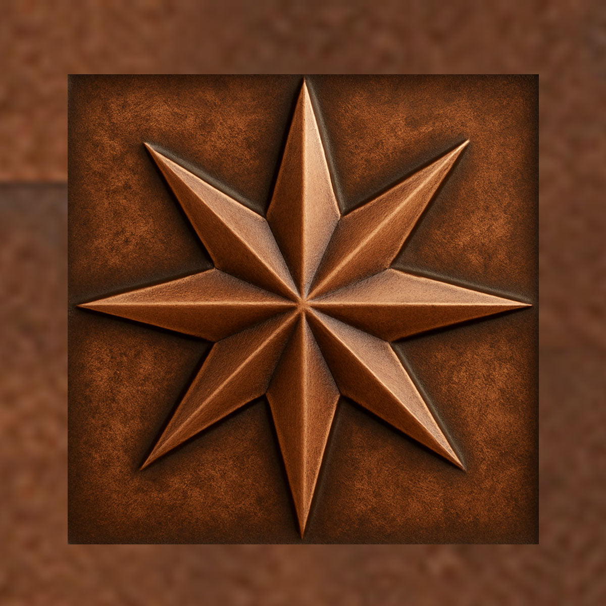 4x4 Copper Backsplash Tile | Handmade Kitchen Tiles - Natuross