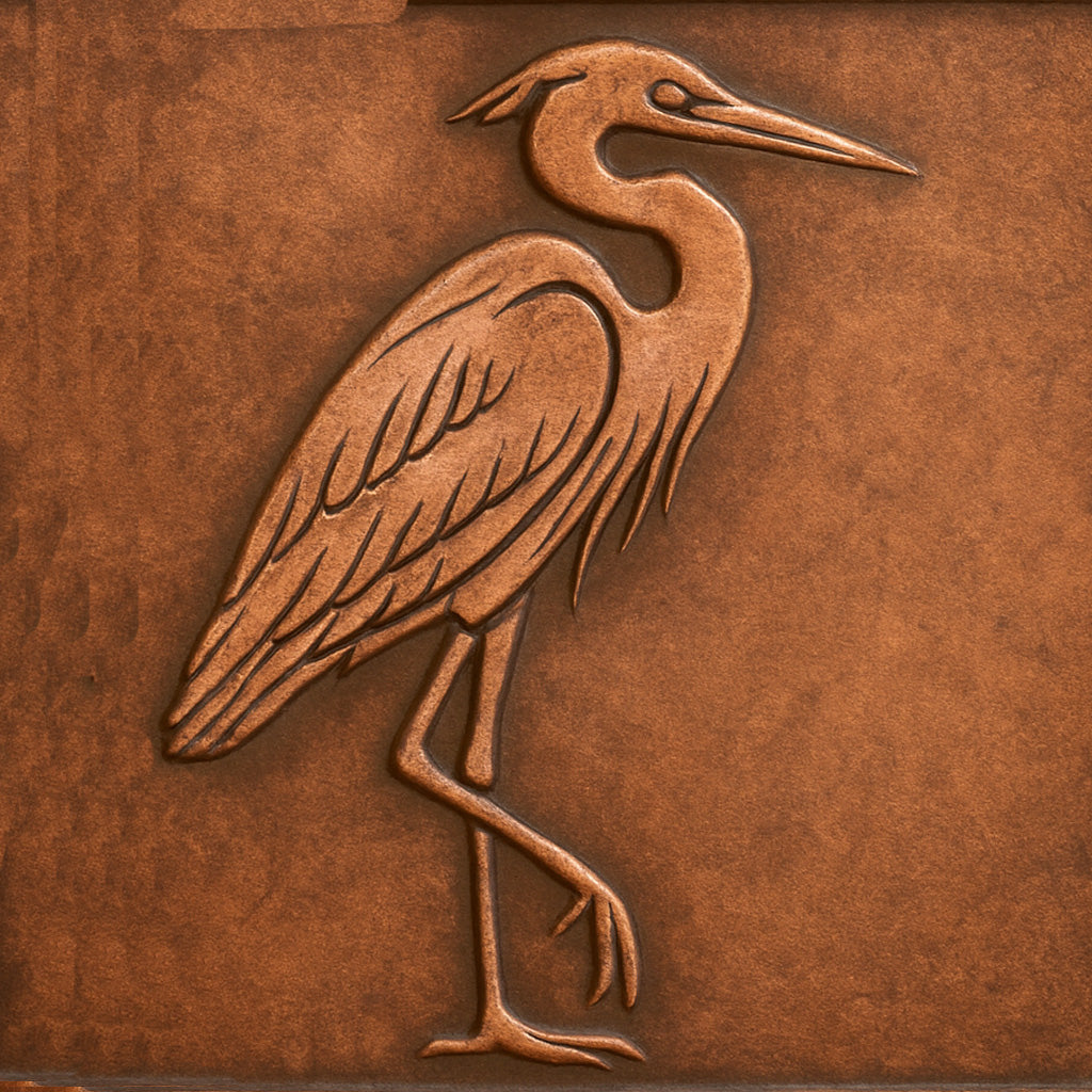 6x6 Copper Backsplash Tile | Handmade Kitchen Tiles - Natuross