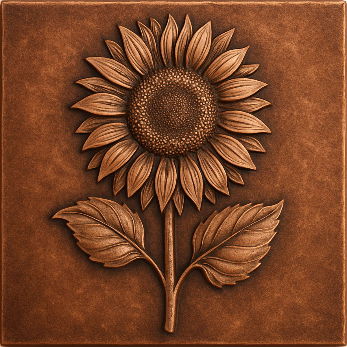 6x6 Copper Backsplash Tile | Handmade Kitchen Tiles - Natuross