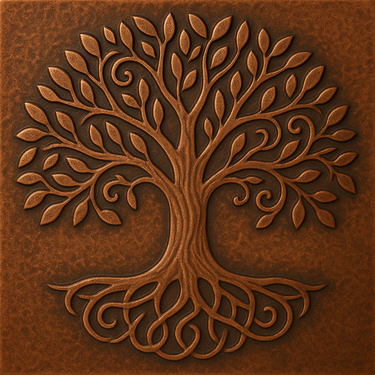 6x6 Copper Backsplash Tile | Handmade Kitchen Tiles - Natuross