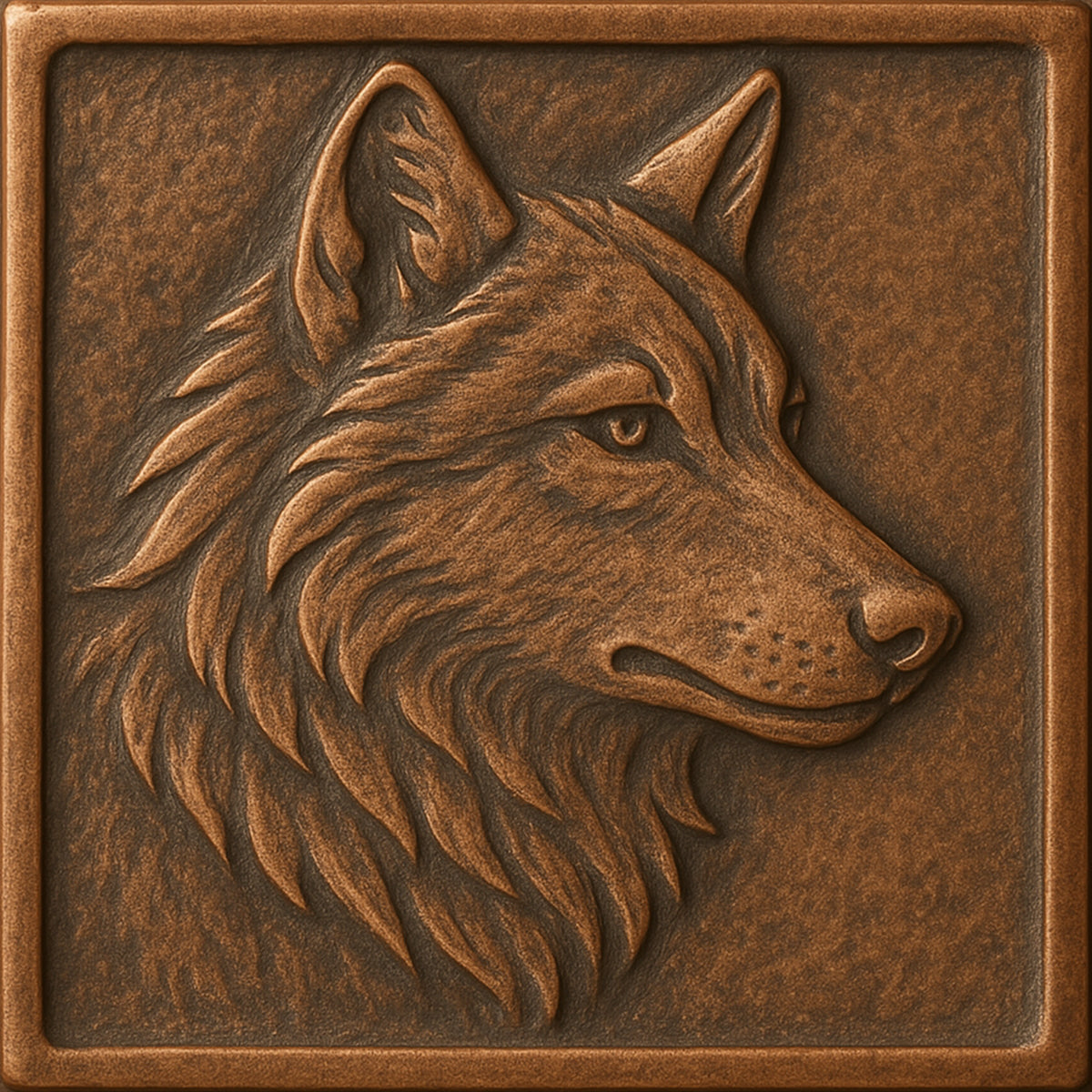 6x6 Copper Backsplash Tile | Handmade Kitchen Tiles - Natuross