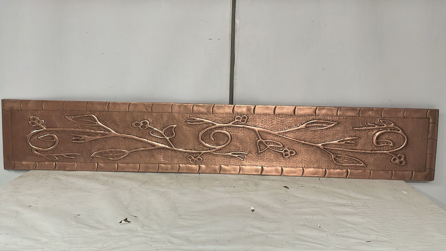 Copper Kitchen Island Panels — Handmade Decorative Copper Inserts - Natuross