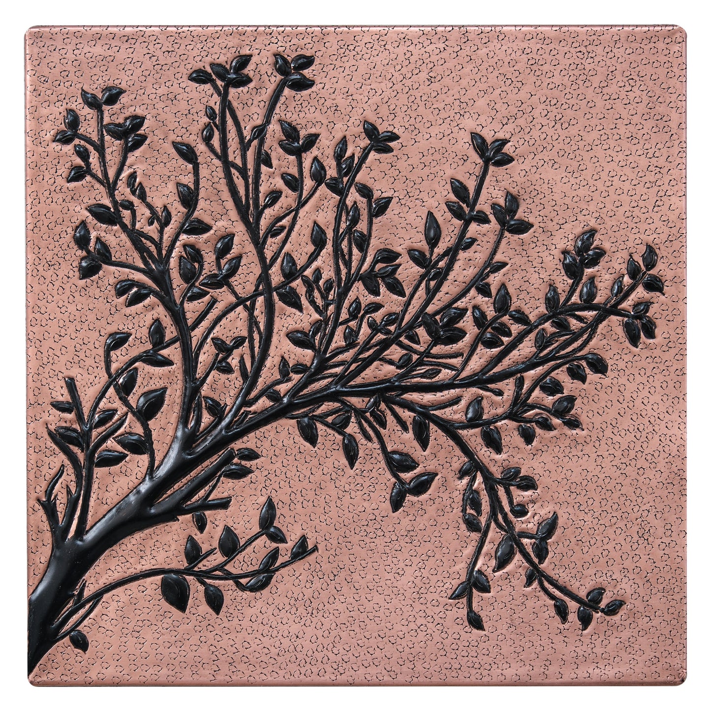 Copper & Black Tree Branches Backsplash | Bold Handmade Copper Kitchen Backsplash Panel - Natuross