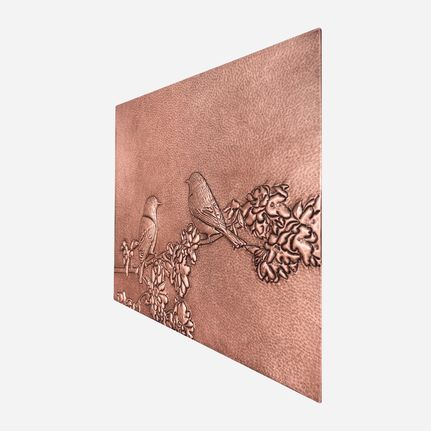 Birds on a Tree Branch Copper Kitchen Backsplash - Natuross