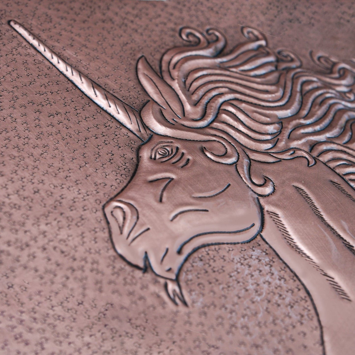 Copper Backsplash (Flying Pegasus, Personalized)
