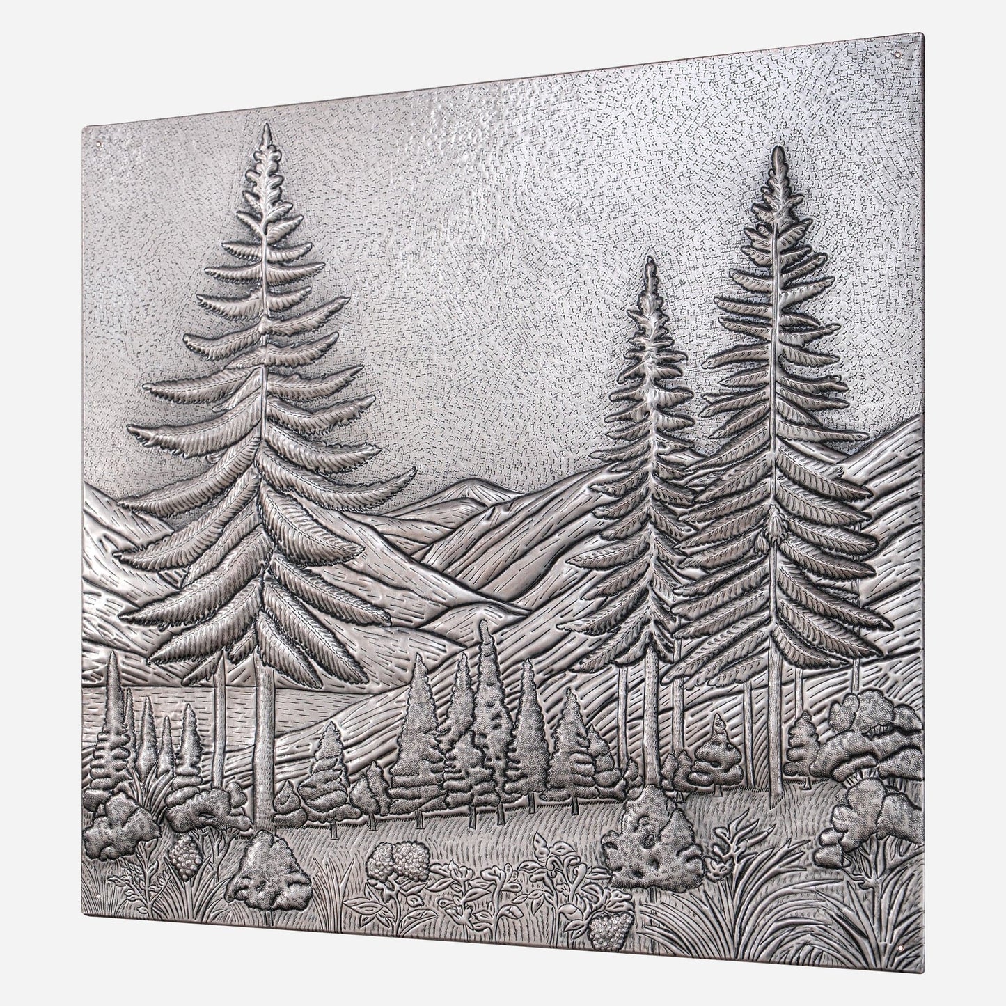 Forest Scene Kitchen Backsplash Tile
