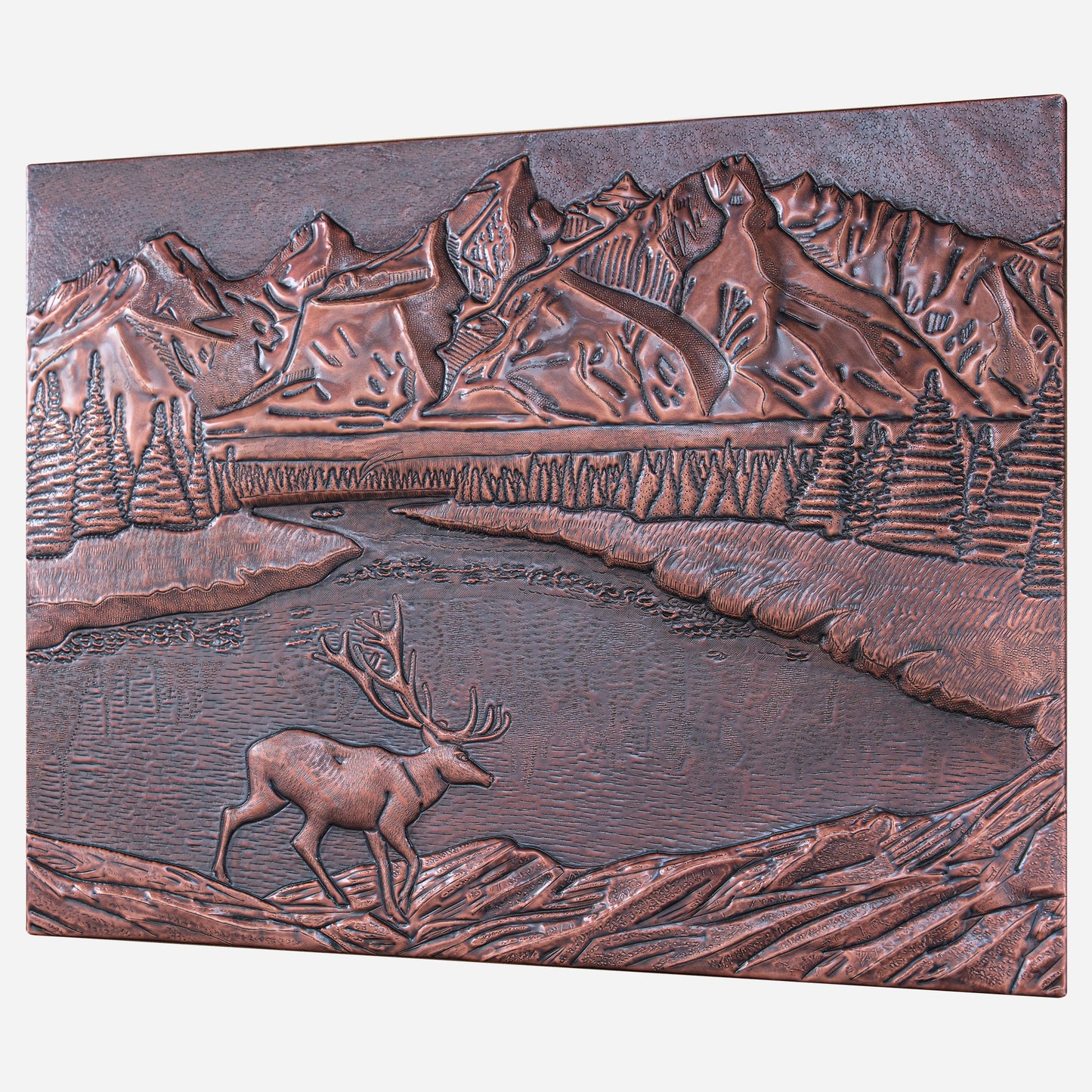 Mountain Scene Kitchen Backsplash Tile