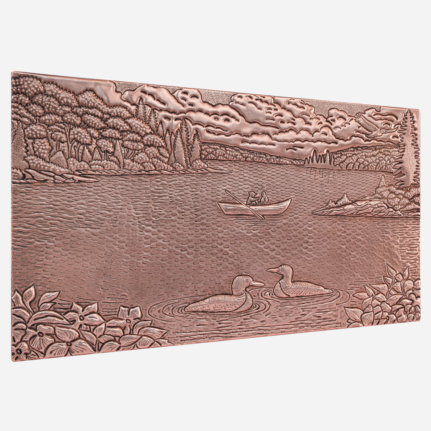 Lake Scene Kitchen Backsplash Tile