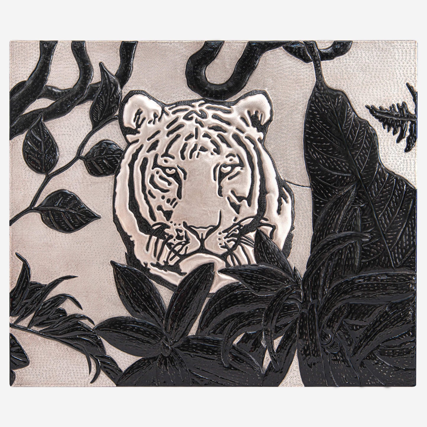 Tiger Scene Copper Kitchen Backsplash - Natuross
