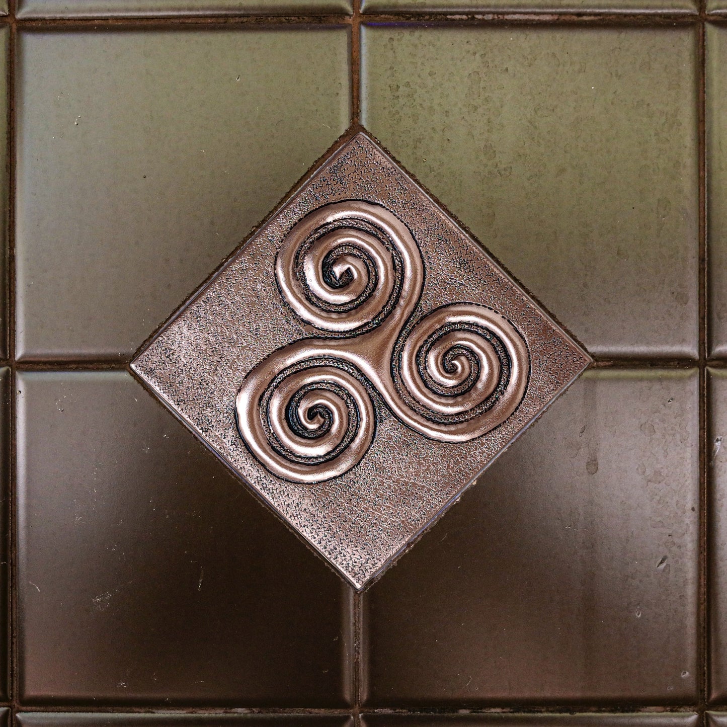 4x4 Copper Backsplash Tile | Handmade Kitchen Tiles - Natuross