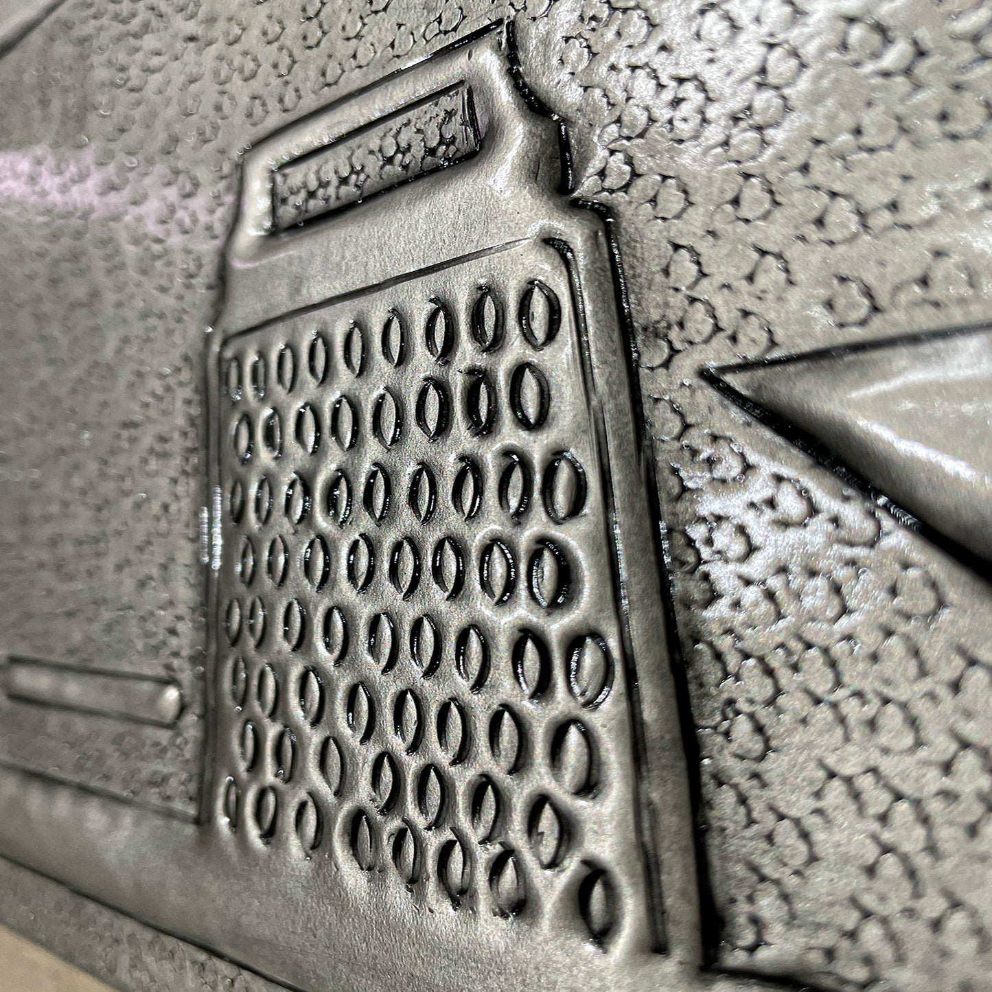 Cozy Home Kitchen Backsplash Tile - Copper Happiness is Homemade - Gray - Natuross