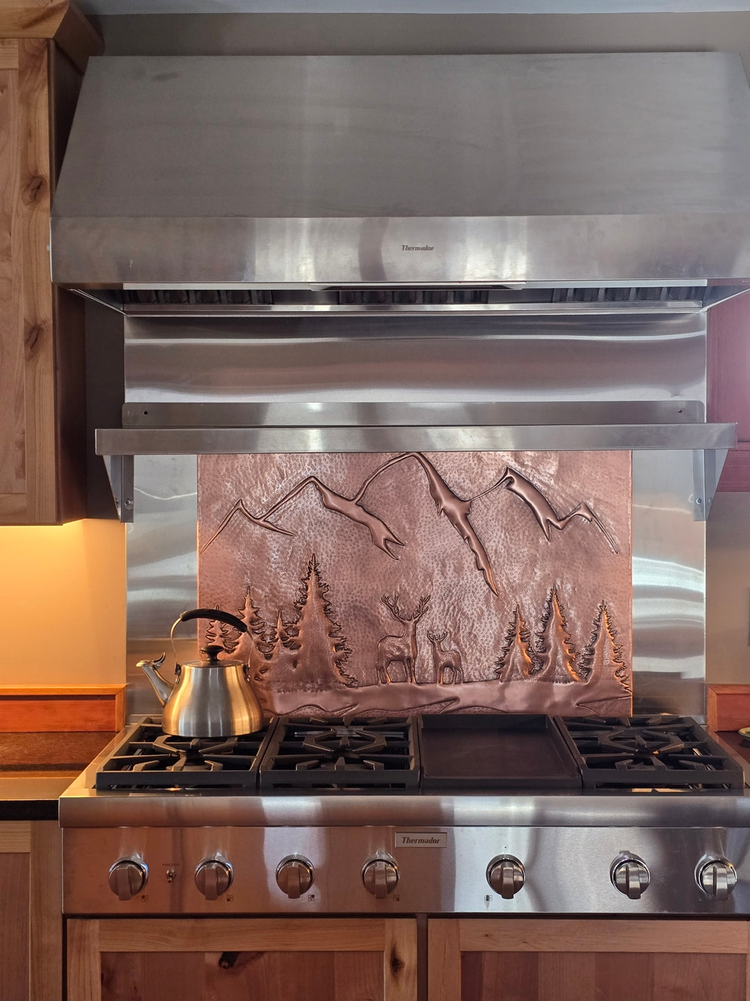 Copper Deer Backsplash