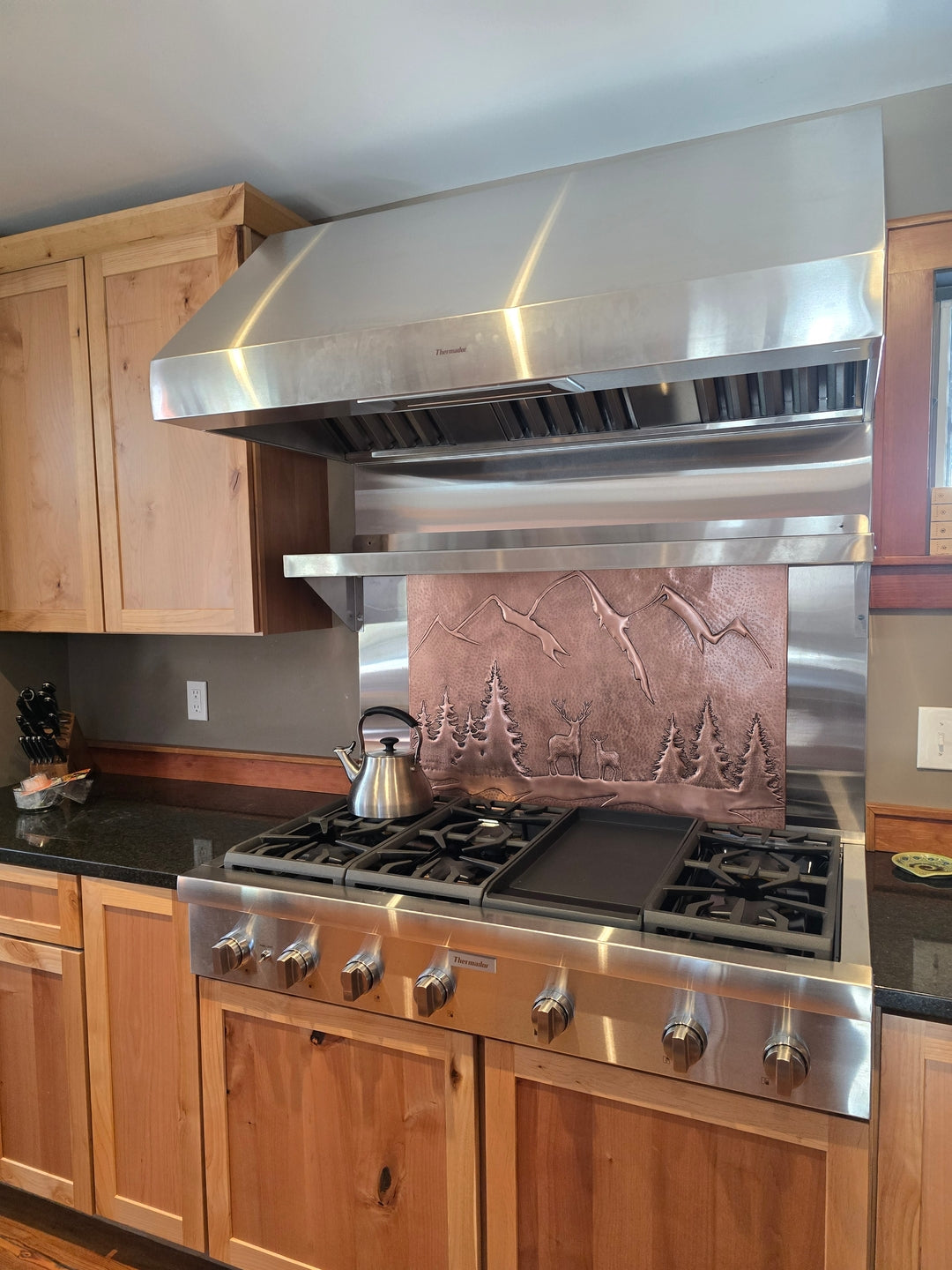 Copper Deer Backsplash