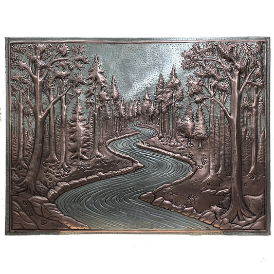 Forest River Bend Copper Panel