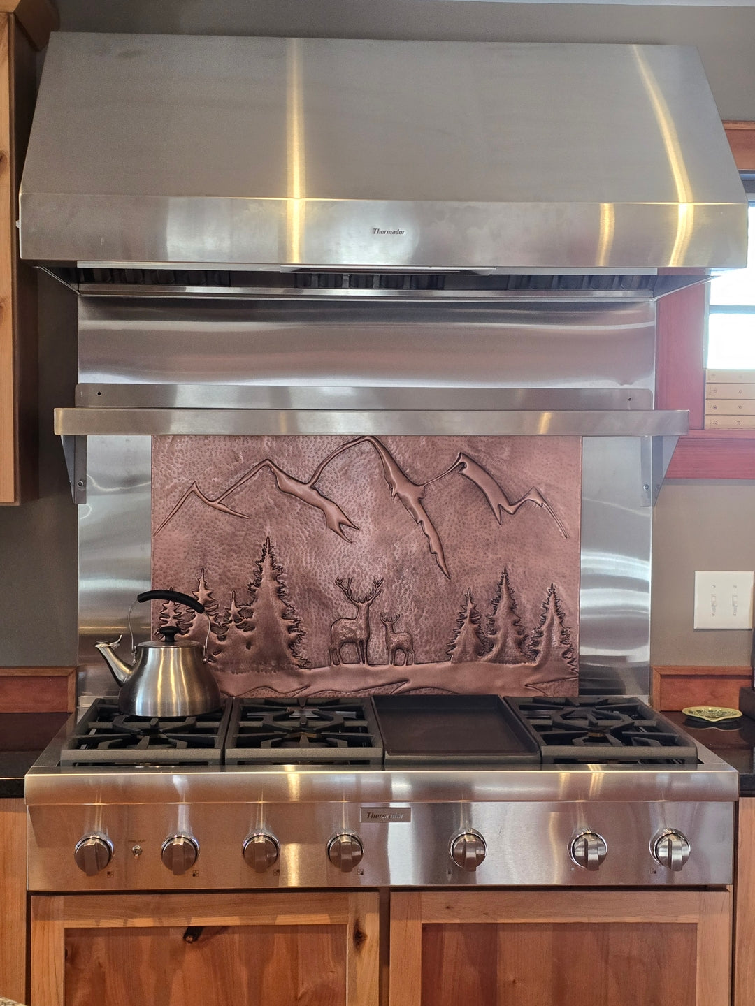 Copper Deer Backsplash