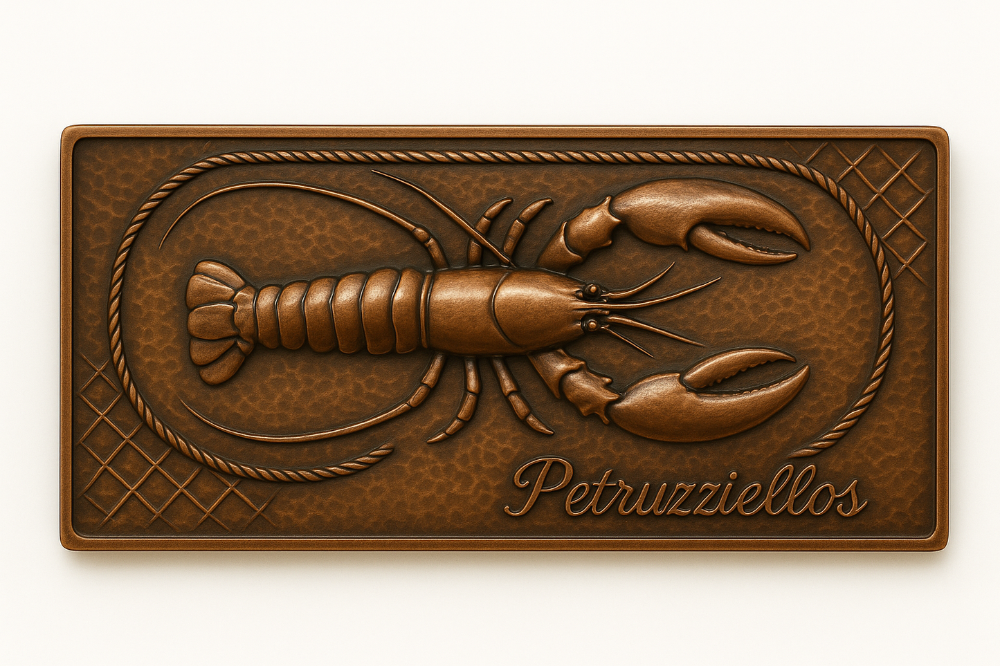 Seafood Themed Copper Backsplash