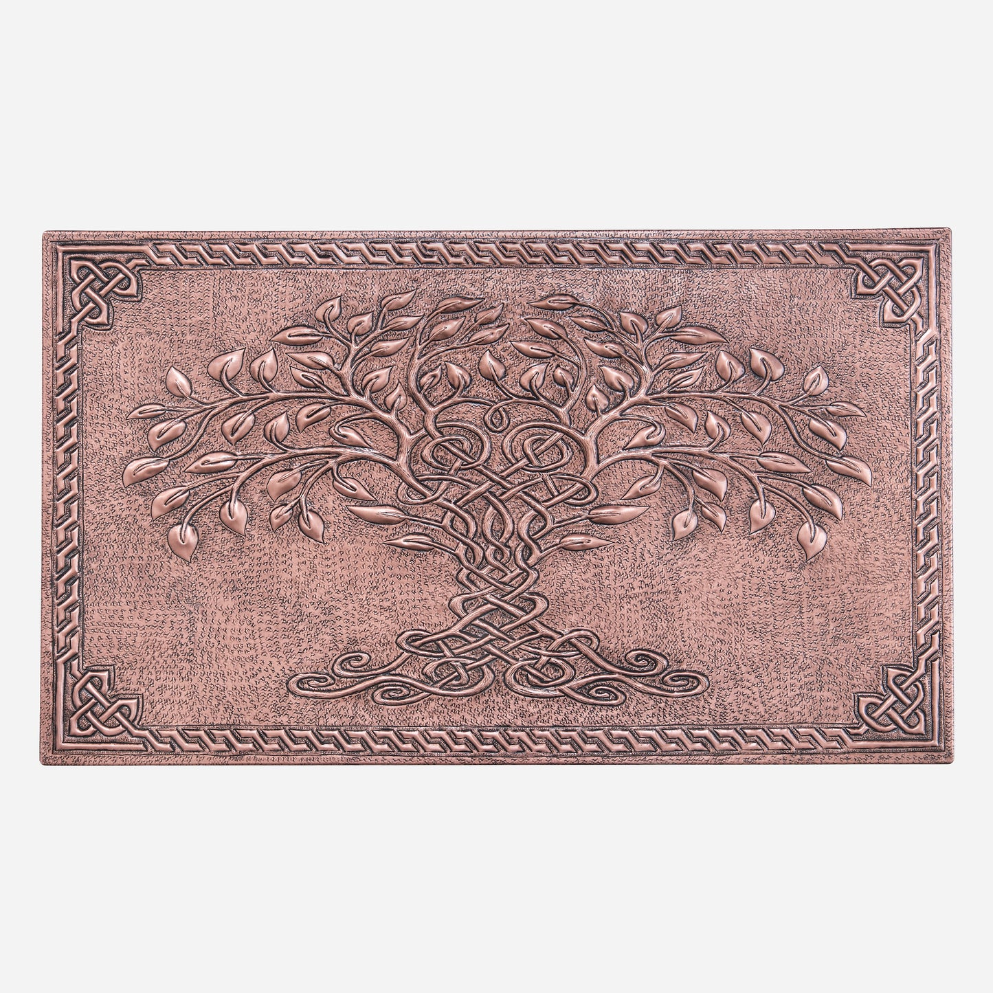 Copper Tree of Life Backsplash | Handmade Copper Kitchen Wall Art