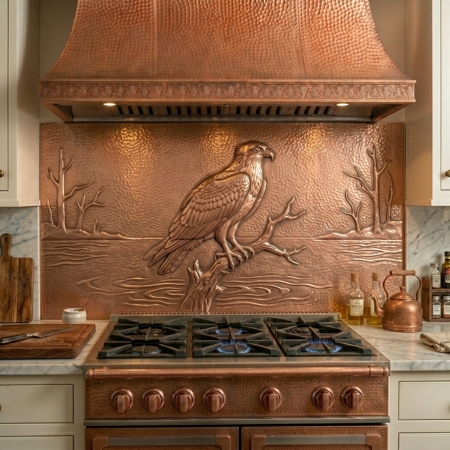 Osprey Copper Kitchen Backsplash