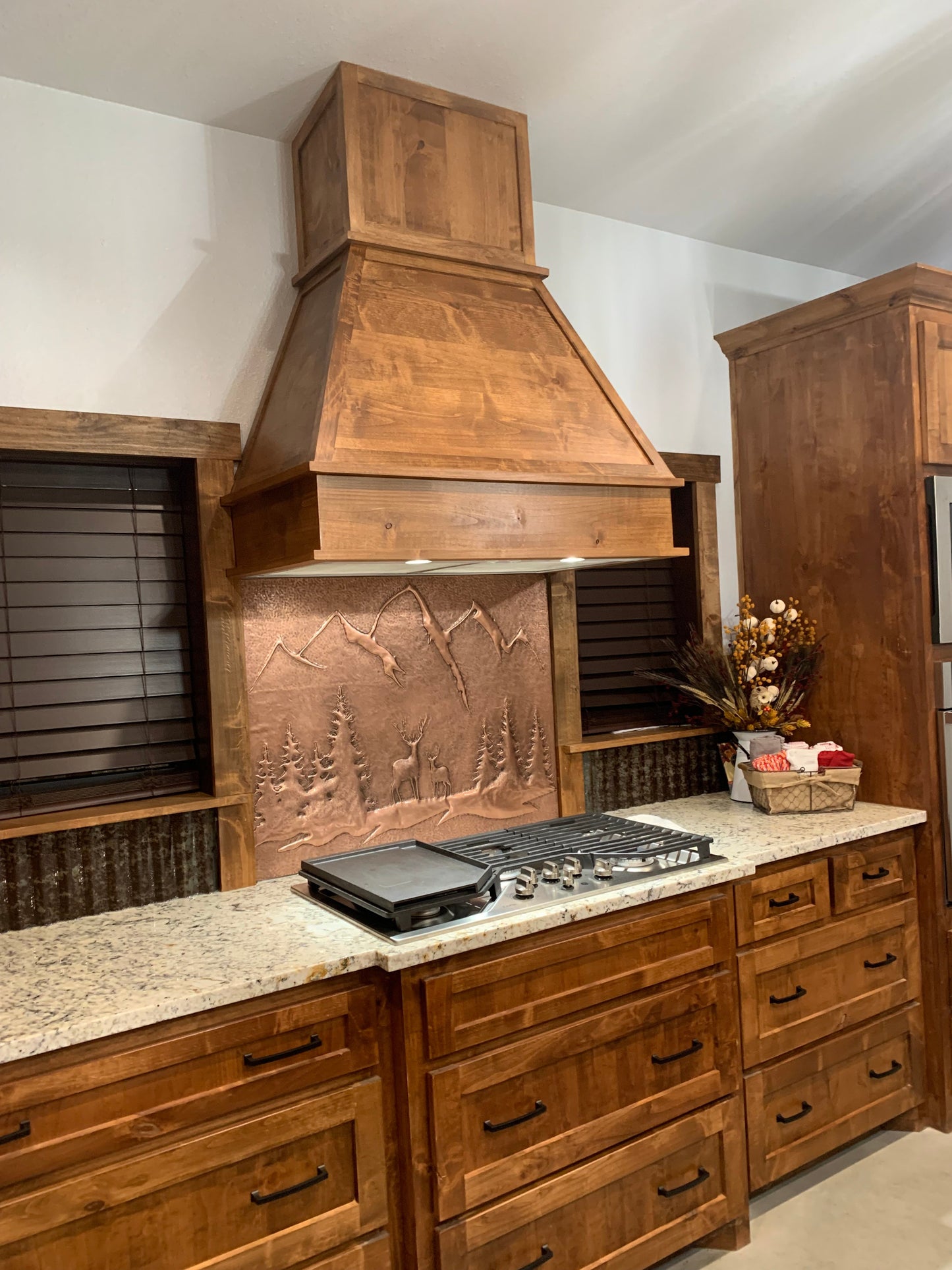 Copper Deer Backsplash