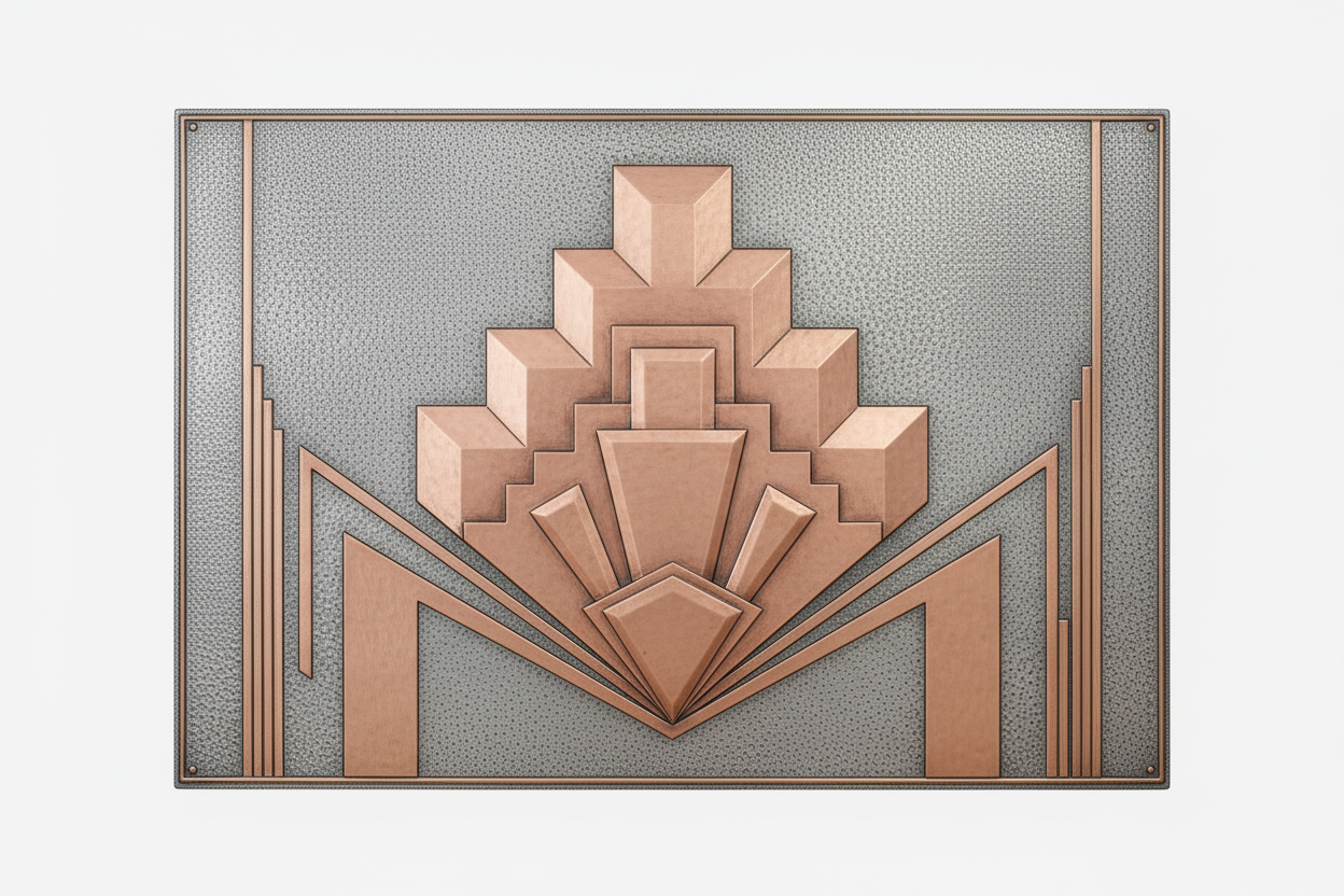 Art Deco Style Decorative Panel