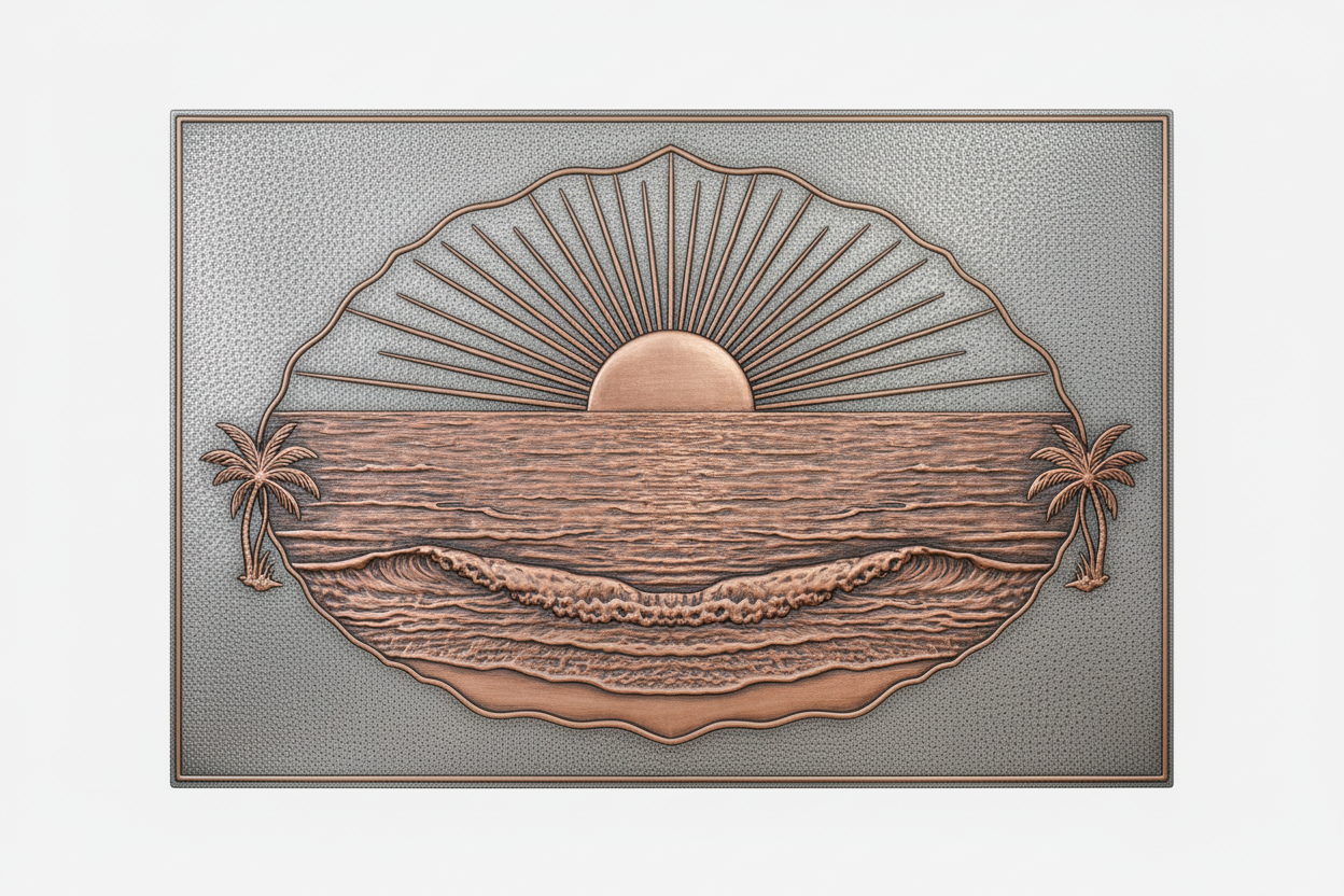 Beachfront Sunset Panel