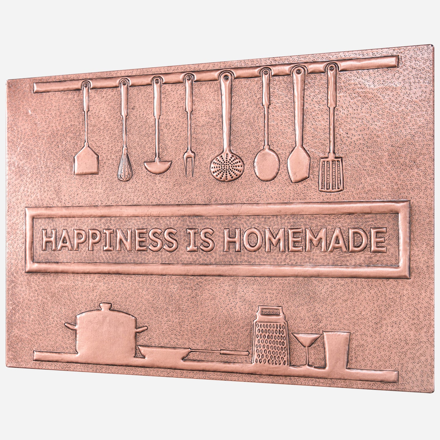 Cozy Home Kitchen Backsplash Tile - Copper Happiness is Homemade - Natural Copper - Natuross