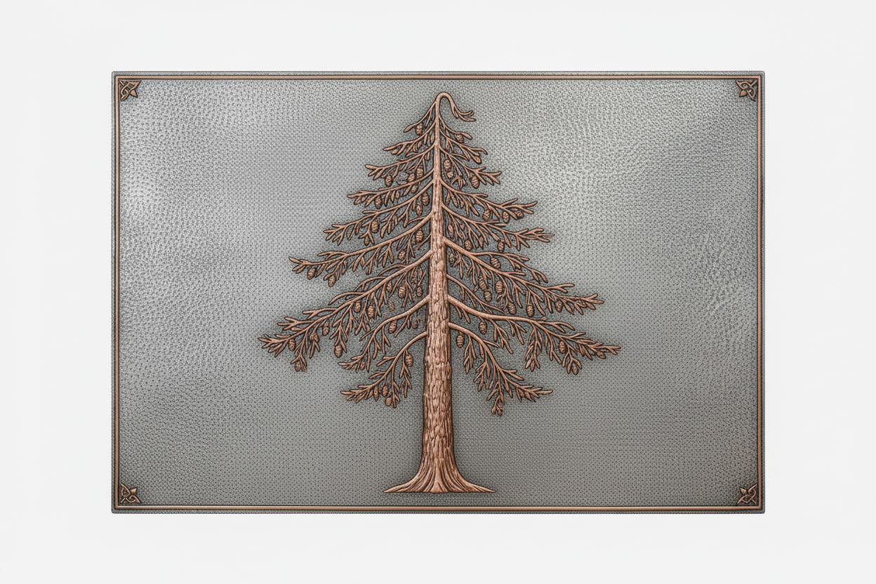 Hemlock Tree Panel