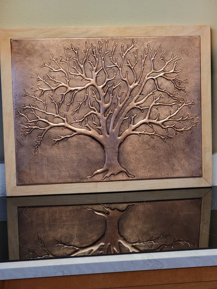 Eternal Tree Copper Backsplash - Natuross