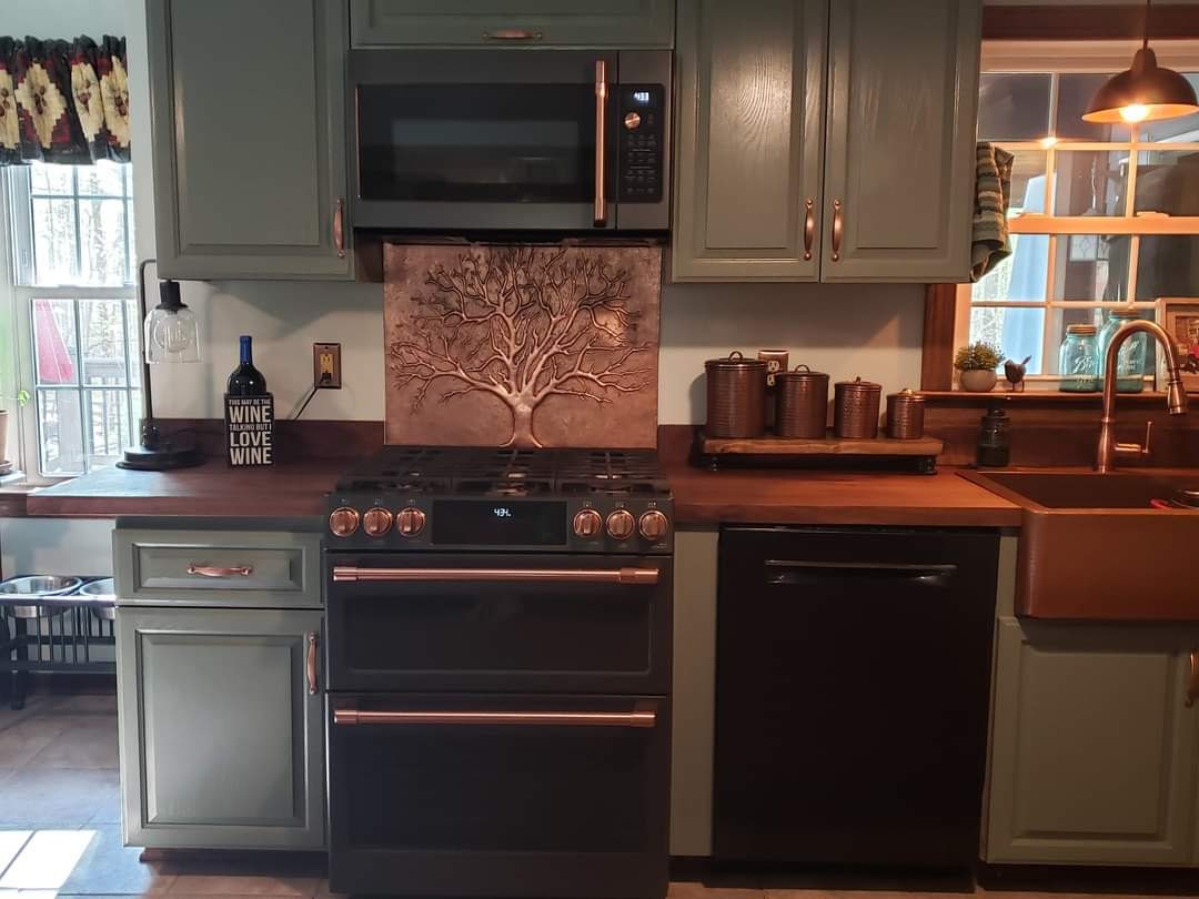 Eternal Tree Copper Backsplash - Natuross