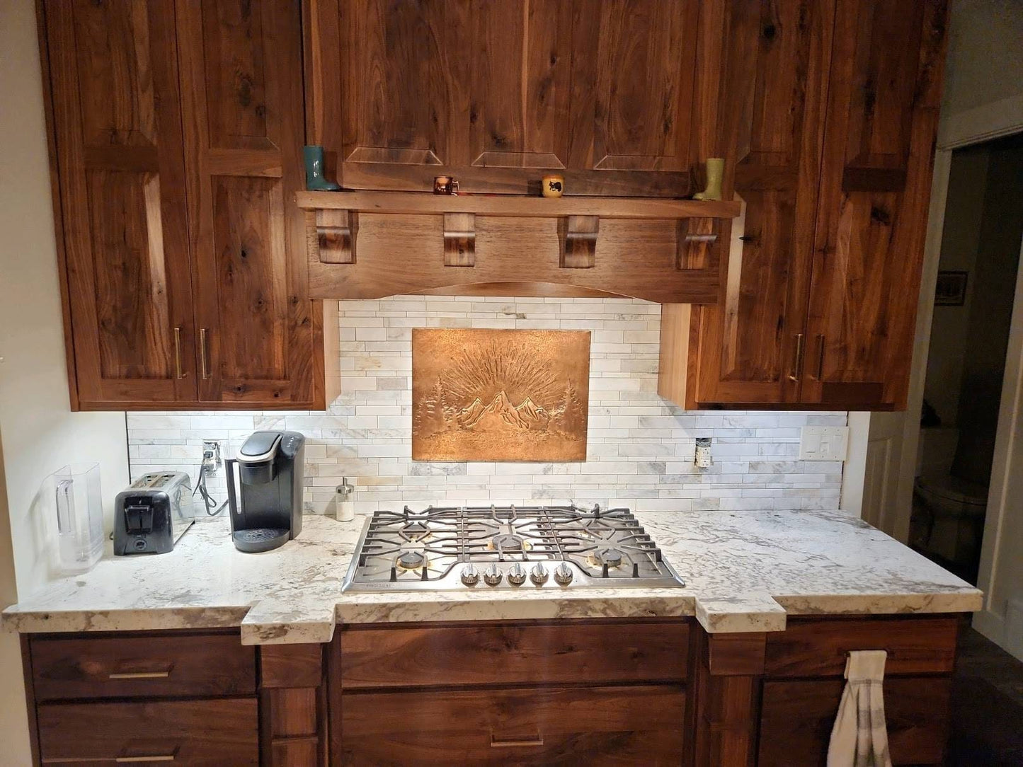 Copper Mountain Sunrise Backsplash