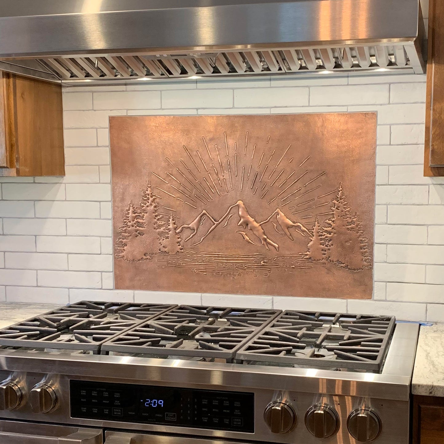 Copper Mountain Sunrise Backsplash