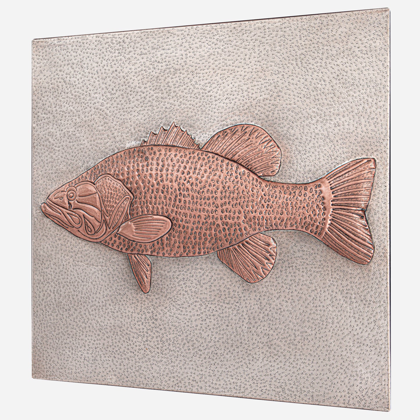 Largemouth Bass Fish Copper Kitchen Backsplash - Natuross
