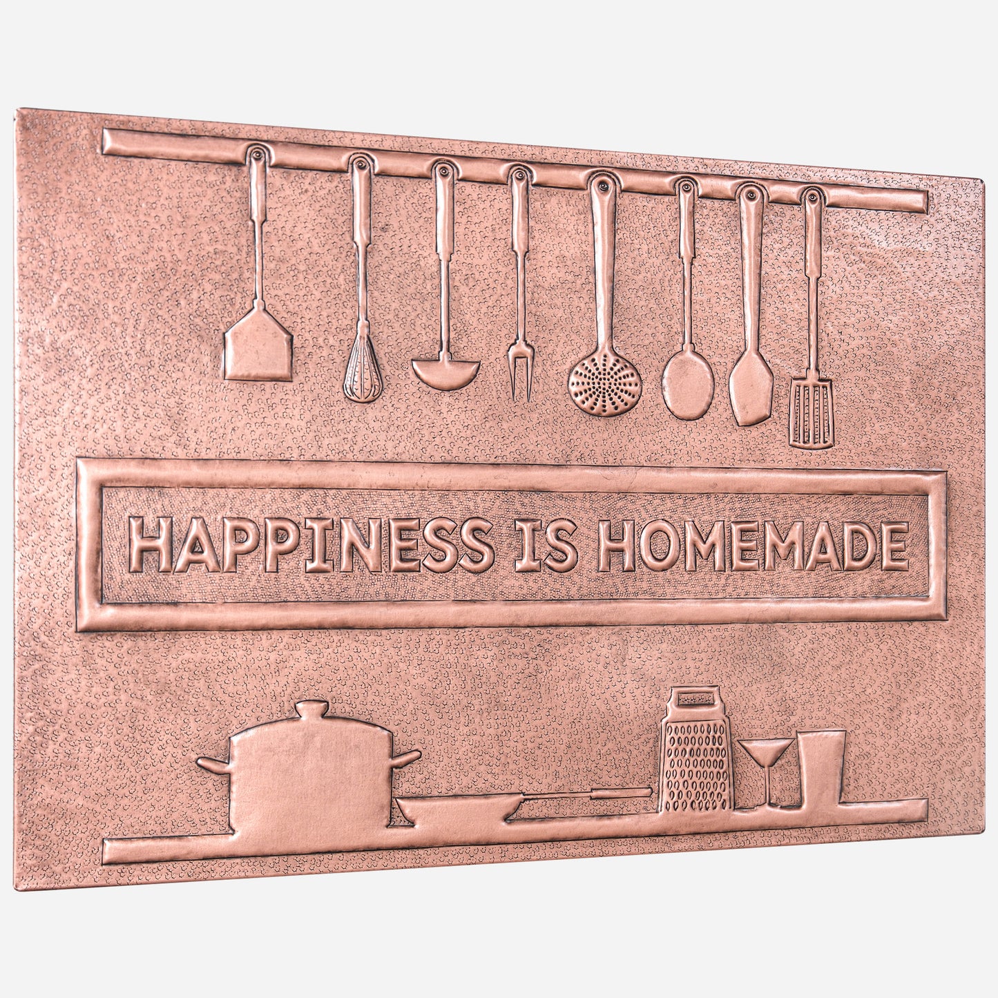 Cozy Home Kitchen Backsplash Tile - Copper Happiness is Homemade - Natural Copper - Natuross